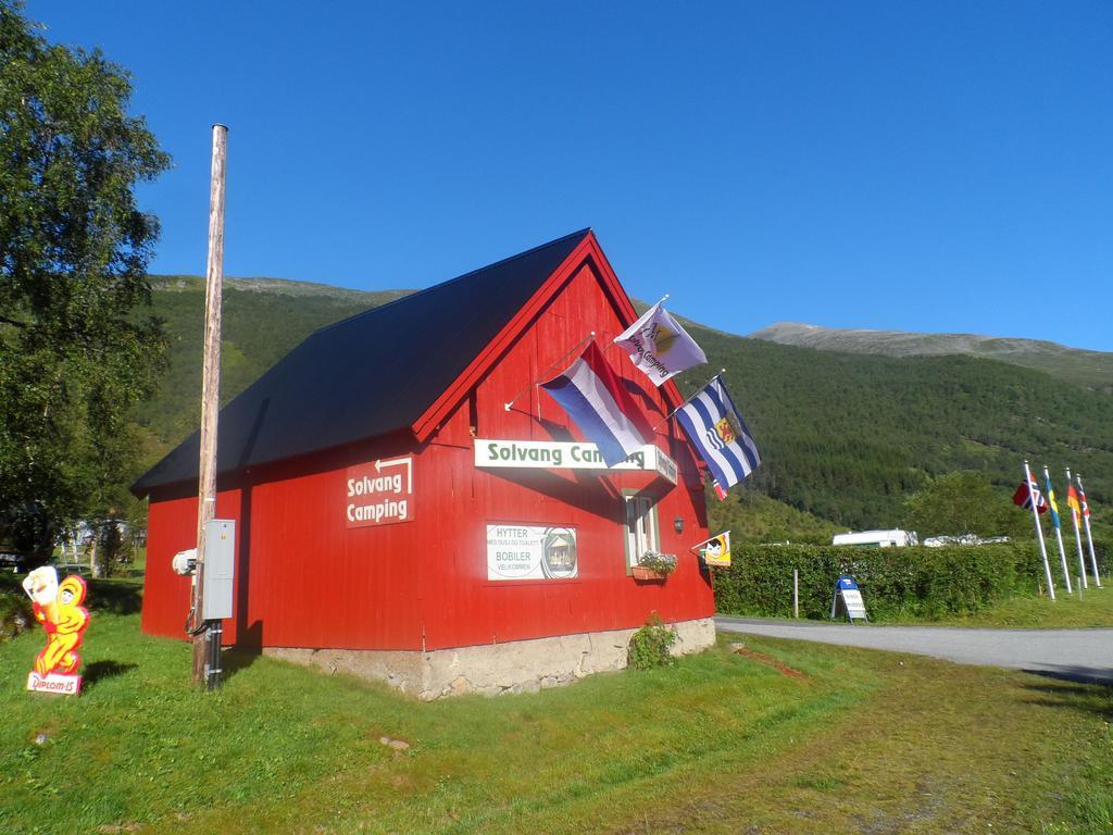Hotel Solvang Camping Eidsdal Exteriér fotografie